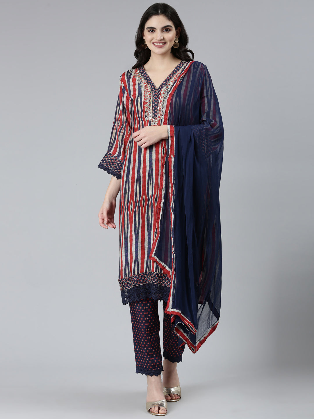 Neerus Women Bandhani Straight Kurta - Buy Neerus Women Bandhani Straight  Kurta Online at Best Prices in India | Flipkart.com